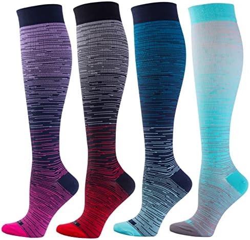 Classic knee high compression socks, Tie Dye